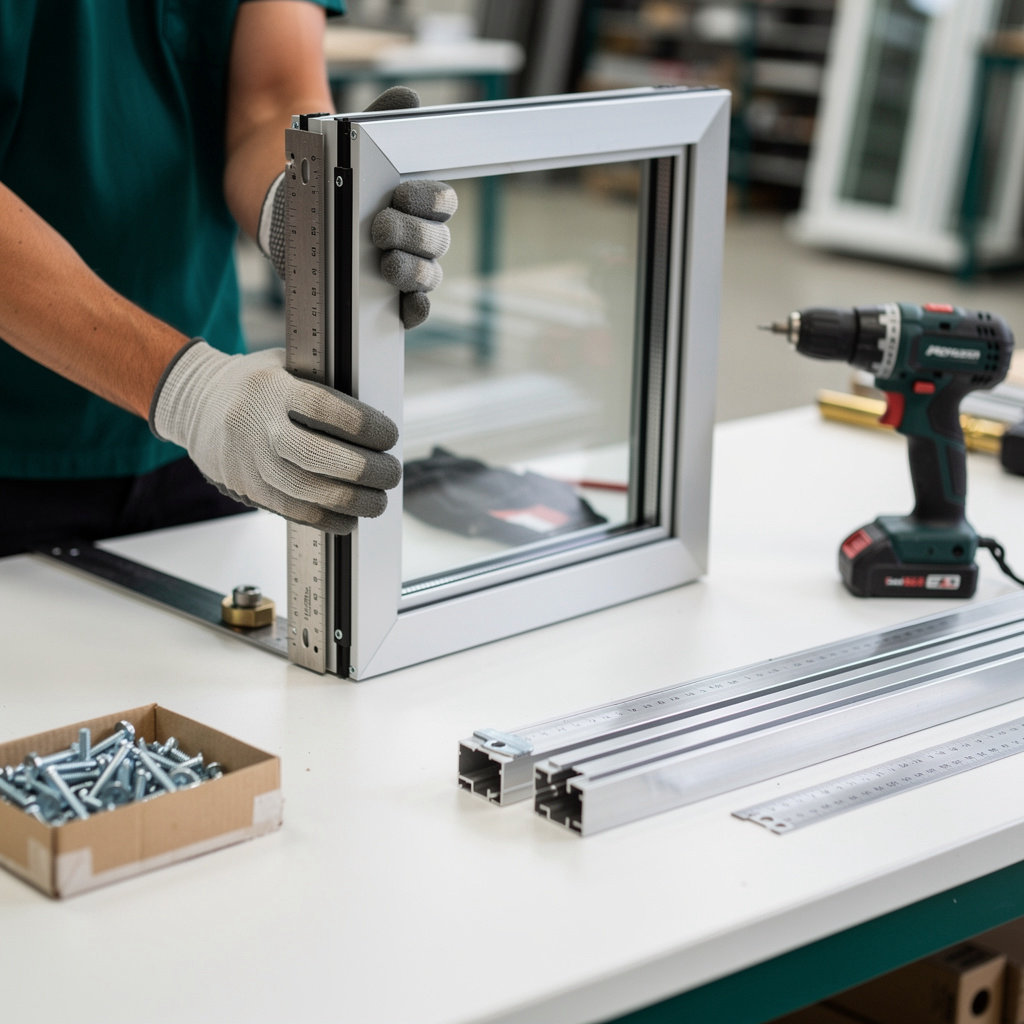 VNU Windows premium aluminium windows and doors manufacturing facility in Ravenhall VIC